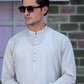 Modern Men's Ash Grey Shalwar Kameez – Elegant Eastern Wear