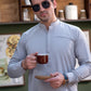 Men's Smoke Grey Shalwar Kameez – Elegant Eastern Wear