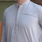 Men's Smoke Grey Shalwar Kameez – Elegant Eastern Wear