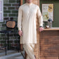 Premium Blended Cotton Men’s Suit in Light Khaki