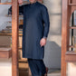 Blue Ban Plain - Kameez Shalwar - Men