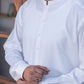 Off White Plain - Kameez Shalwar - Men