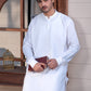 Off White Plain - Kameez Shalwar - Men