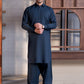 Blue Collar Plain - Kameez Shalwar - Men