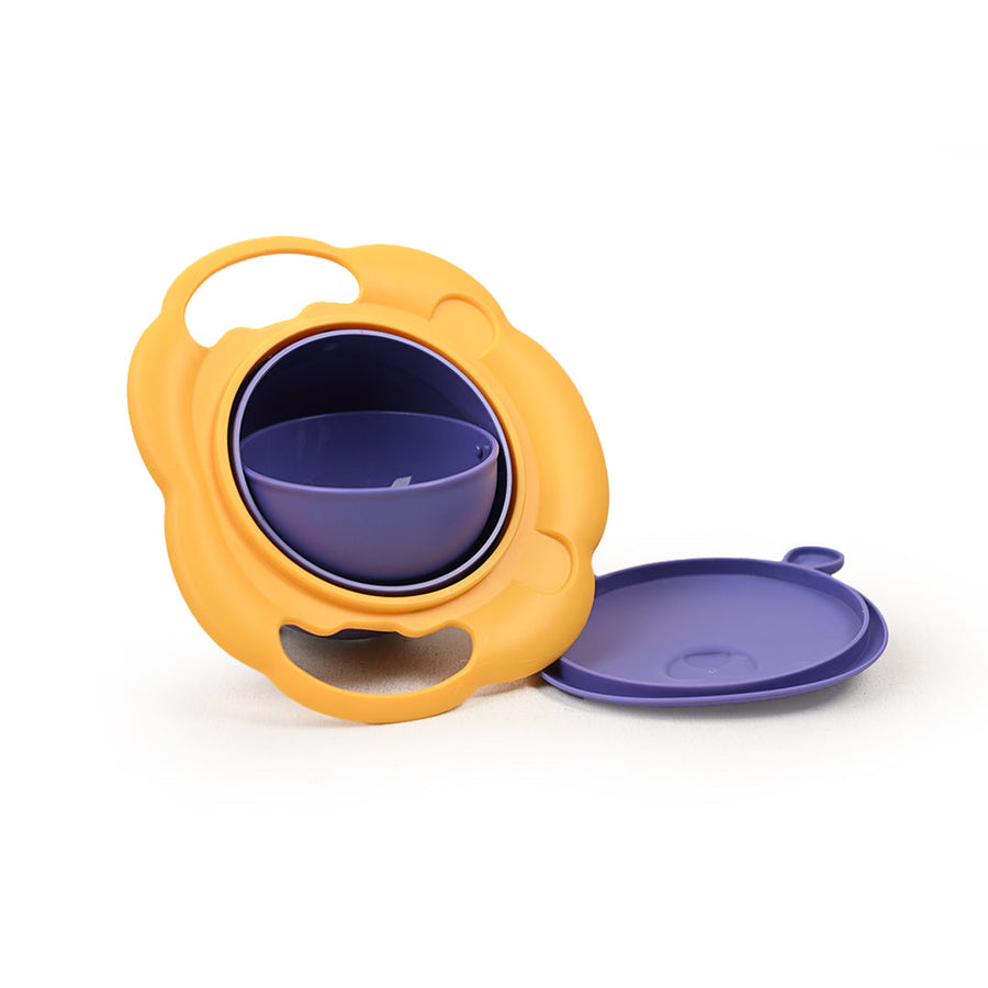 360° Anti-Spill Gyro Baby Feeding Bowl
