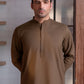 CamelBrown Ban Plain - Kameez Shalwar - Men