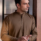 CamelBrown Ban Plain - Kameez Shalwar - Men