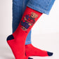 Red Bear Gift Funky Socks SN13
