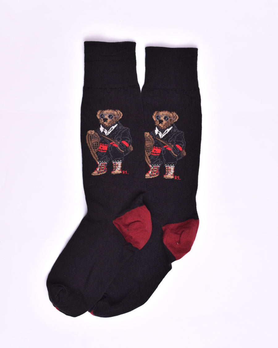 Black Rope Teddy Funky Socks SN250