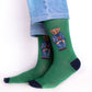 Green Jeans Teddy Funky Socks SN255
