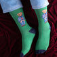 Green Jeans Teddy Funky Socks SN255