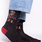 Black Rope Teddy Funky Socks SN250