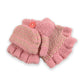 2 in 1 Wool Mittens with Cover