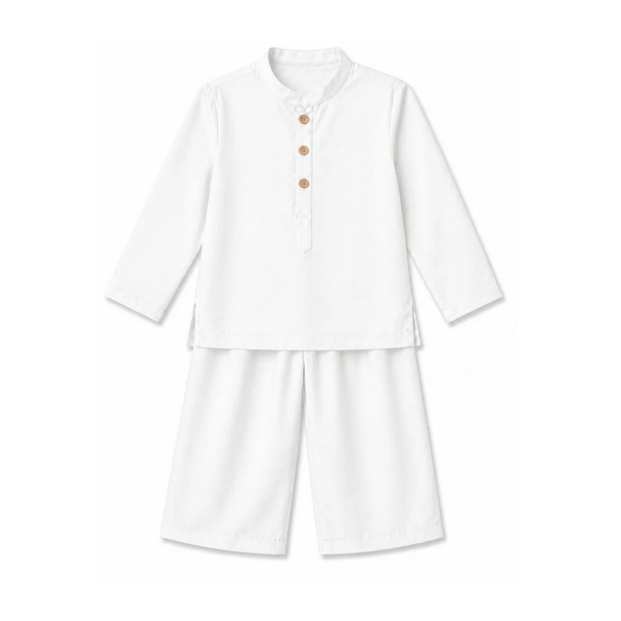 Desert Luxe Cord Set White