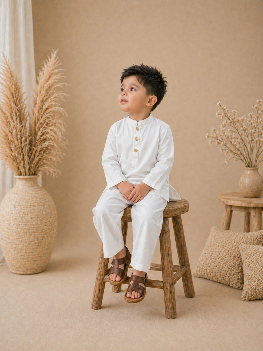 Desert Luxe Cord Set White