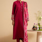 PLUSH PINK-2 PC (SHIRT & DUPATTA)