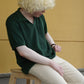 Emerald Green Knitted Polo Men