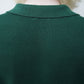 Emerald Green Knitted Polo Men
