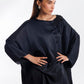 Stitched Dyed Satin Shirt + Culotte
