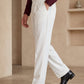 Cream Imported Straight Fit Gurkha Pant (FDT-443)