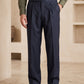 Dark Navy Imported Straight Fit Gurkha Pant (FDT-444)
