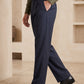 Dark Navy Imported Straight Fit Gurkha Pant (FDT-444)
