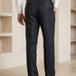 Black Imported Straight Fit Gurkha Pant (FDT-445)