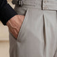 Beige Imported Straight Fit Gurkha Pant (FDT-447)