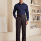Dark Brown Imported Straight Fit Gurkha Pant (FDT-449)