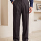 Dark Brown Imported Straight Fit Gurkha Pant (FDT-449)