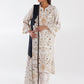 Stitched Printed linen Shirt + Dupatta