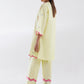 Stitched Khaddar Shirt + Culotte