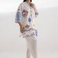 Stitched Embroidered Slub Shirt + Shalwar