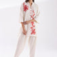 Stitched Embroidered Khaddar Shirt + Shalwar
