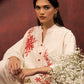 Stitched Embroidered Khaddar Shirt + Shalwar