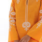Stitched Embroidered Slub Khaddar Shirt