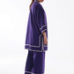 Stitched Embroidered Khaddar Shirt + Culotte