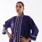 Stitched Embroidered Khaddar Shirt + Culotte