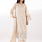 Stitched Organza Embroidered Suit