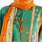 Stitched Printed Khaddar Shirt+ Dupatta