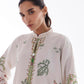 Stitched Linen Muzlin Suit