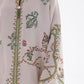 Stitched Linen Muzlin Suit