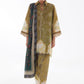 Stitched Linen Muzlin Suit