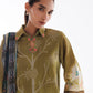 Stitched Linen Muzlin Suit