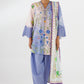 Stitched Muzlin Linen Suit