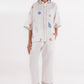 Stitched Embroidered Shirt + Culotte