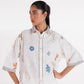 Stitched Embroidered Shirt + Culotte