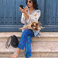 Stitched Printed Viscose Shirt+ Shalwar
