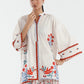 Stitched Printed Poplin Shirt+ Bottom