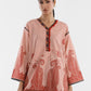 Stitched Printed Shimmer Khaddar Shirt+ Shalwar